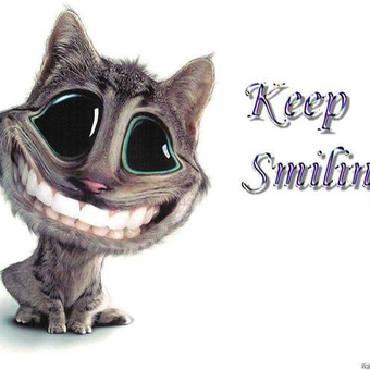smiling